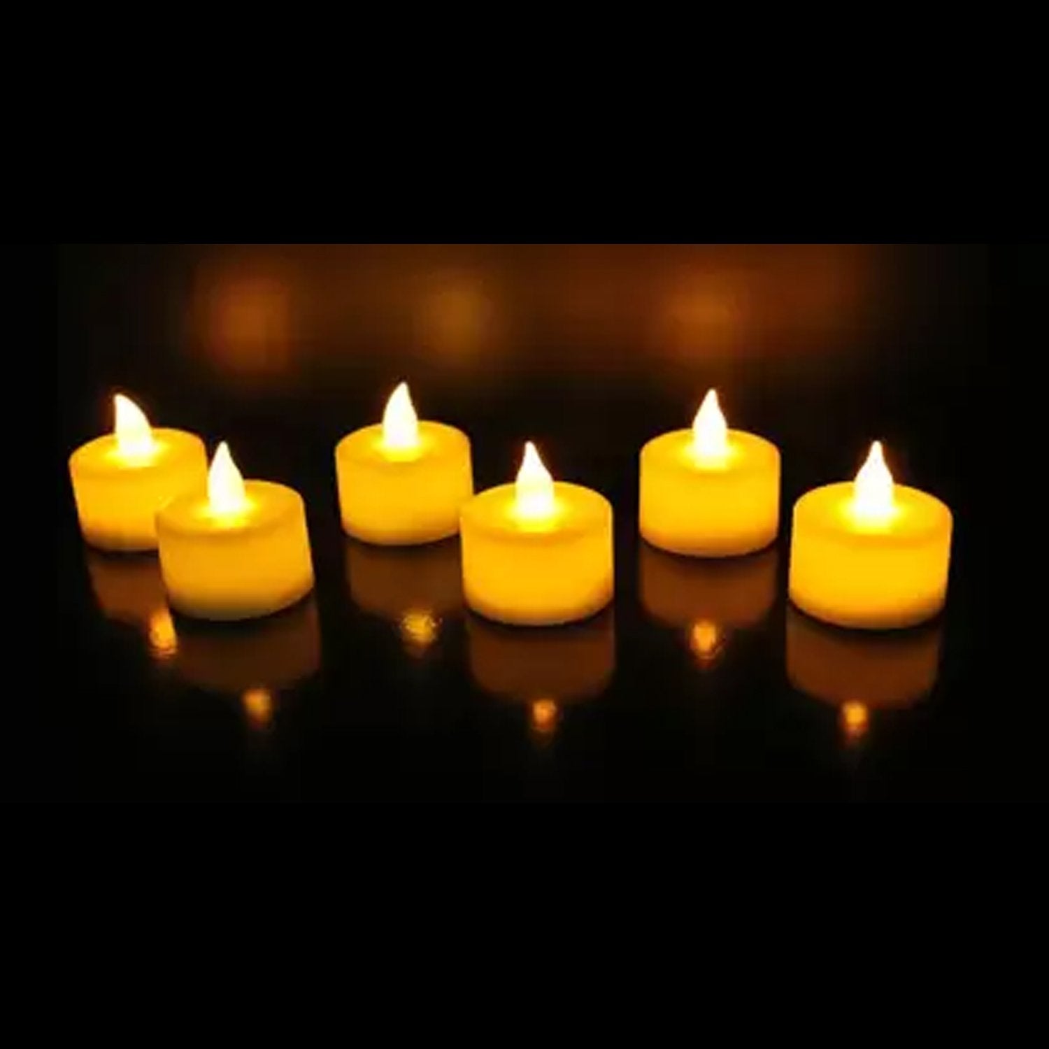 1222  Festival Decorative - LED Tealight Candles (White, 24 Pcs) 1222  Festival Decorative - LED Tealight Candles (White, 24 Pcs)